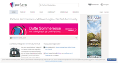 Desktop Screenshot of parfumo.de