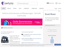 Tablet Screenshot of parfumo.de